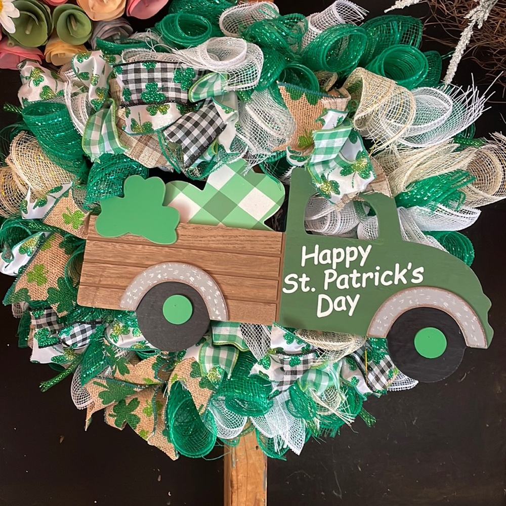 St. Patrick’s Day Wreath